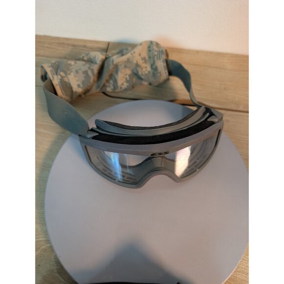 USGI ESS Profile NVG Tan Goggles w/ Clear & Dark Lens & Carrying Case Op Drops - Picture 3 of 6